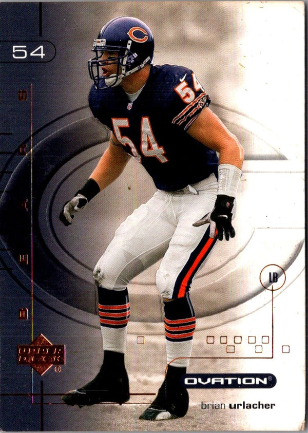 2001 Upper Deck Ovation Brian Urlacher #18