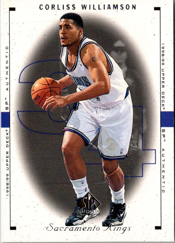 1998 SP Authentic Corliss Williamson #74