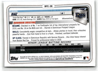 2020 Bowman 1st Edition Jhon Diaz #BFE-30