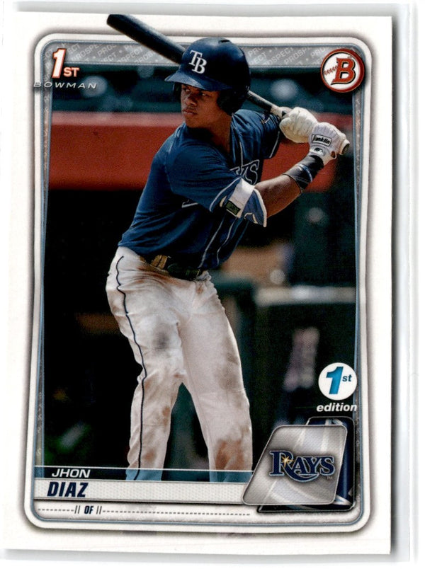 2020 Bowman 1st Edition Jhon Diaz #BFE-30