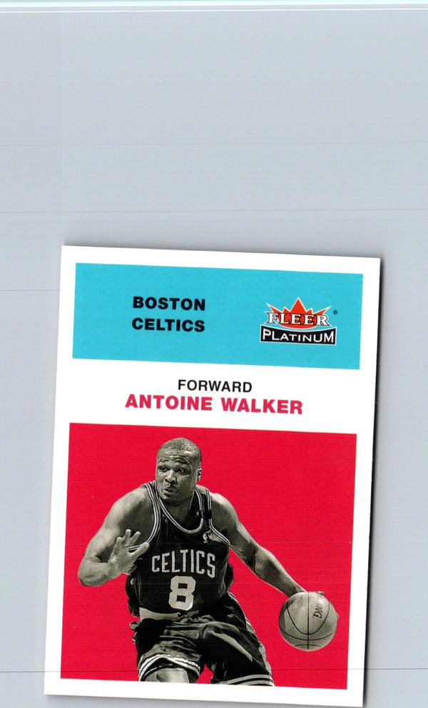 2001 Fleer Platinum Antoine Walker #91