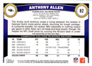2011 Topps Anthony Allen