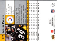 2008 Upper Deck Willie Parker #149