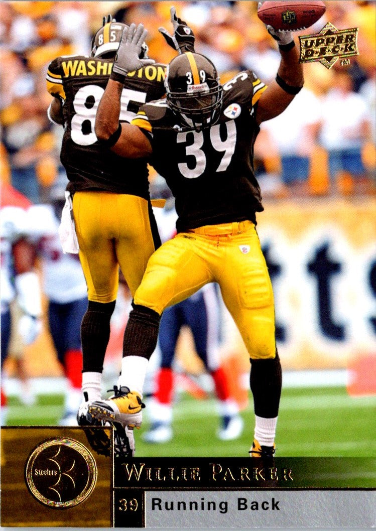 2008 Upper Deck Willie Parker