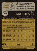 2022 Topps Blue Matt Brash