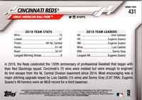 2020 Topps Cincinnati Reds #431