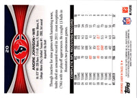 2009 Topps Andre Johnson #20