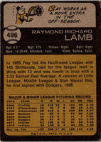 1973 O-Pee-Chee Ray Lamb #496