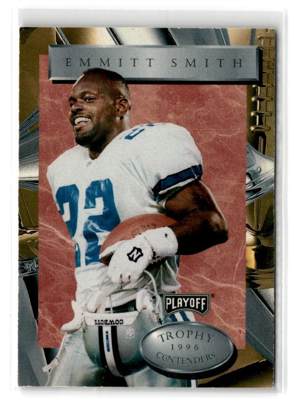 1996 Playoff Trophy Contenders Emmitt Smith #4