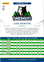 2012 Hoops Luke Ridnour #82