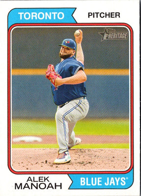 2023 Topps Heritage Alek Manoah #121