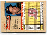 1992 Bowman B.J. Surhoff #481