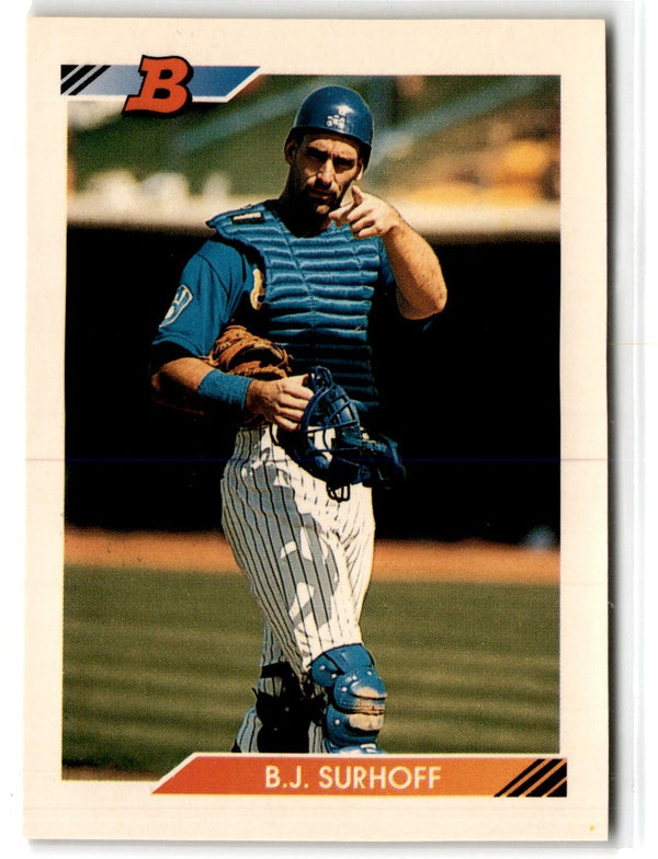 1992 Bowman B.J. Surhoff #481