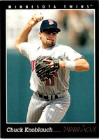 1993 Pinnacle Chuck Knoblauch #107
