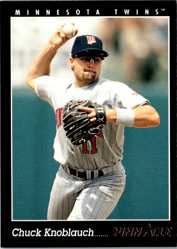 1993 Pinnacle Chuck Knoblauch #107