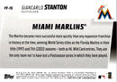 2019 Topps Franchise Feats Giancarlo Stanton