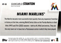 2019 Topps Franchise Feats Giancarlo Stanton #FF-15