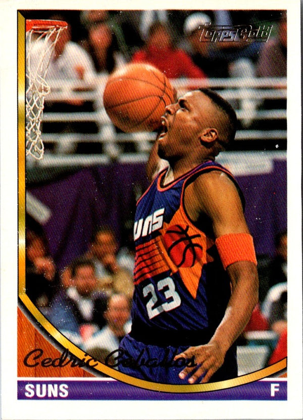 1993 Topps Cedric Ceballos #344