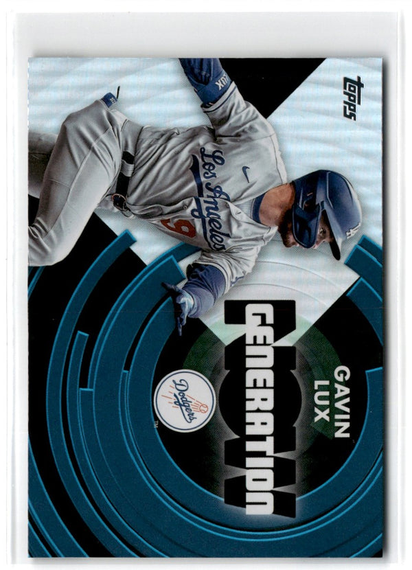 2022 Topps Update Generation Now Blue Gavin Lux #GN-77