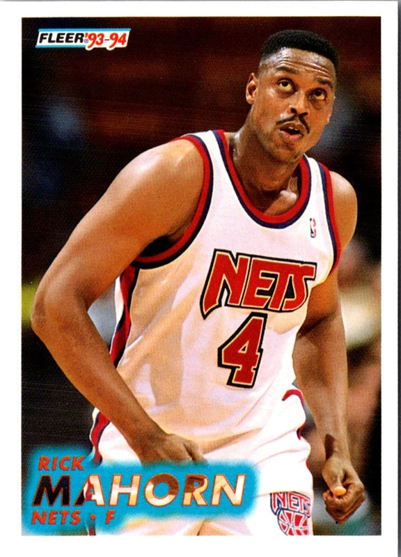 1993 Fleer Rick Mahorn #335