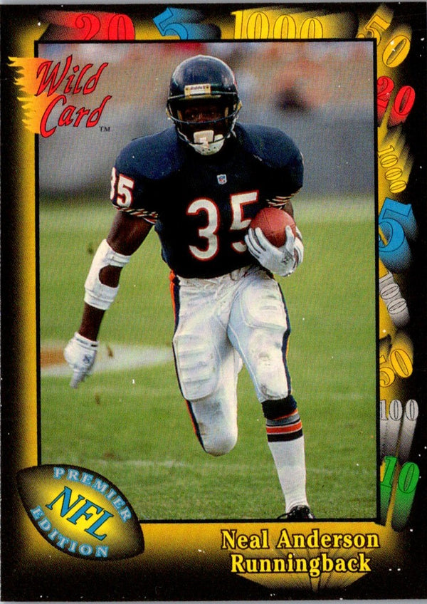 1991 Wild Card Neal Anderson #67