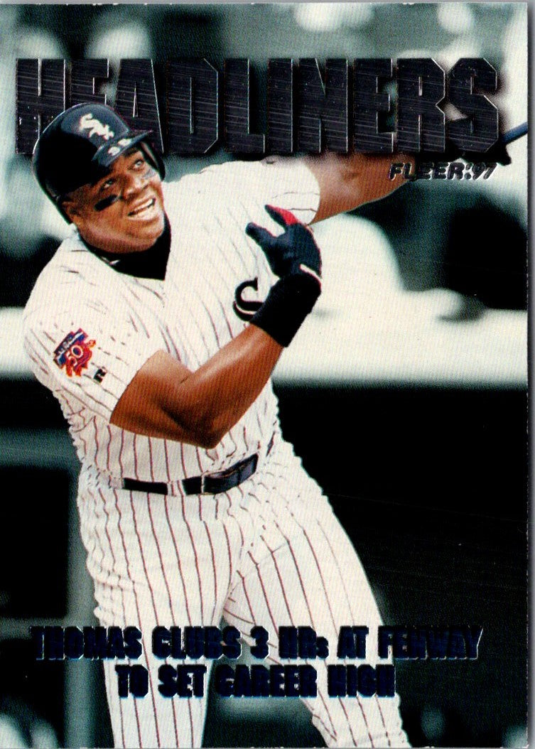 1997 Fleer Headliners Frank Thomas