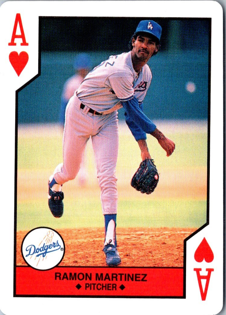 1990 U.S. Playing Card Co. Ramon Martinez