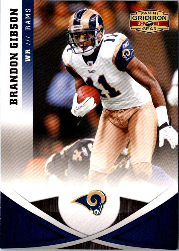 2011 Panini Gridiron Gear Brandon Gibson #128