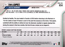 2020 Topps Tim Lopes