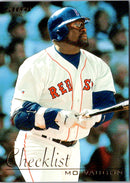 1996 Fleer Checklists Mo Vaughn