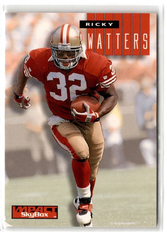 1994 SkyBox Impact Ricky Watters #235