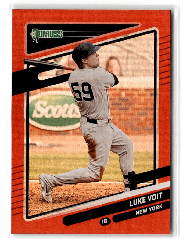 2021 Donruss Holo Red Luke Voit #191
