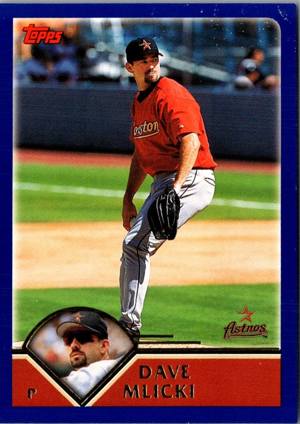 2003 Topps Dave Mlicki #22