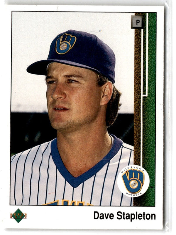 1989 Upper Deck Dave Stapleton #304