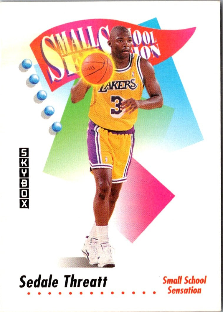 1991 SkyBox Sedale Threatt