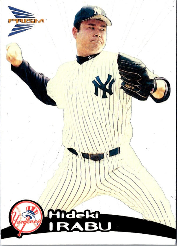 1998 Pacific Revolution Prime Time Performers Hideki Irabu #5