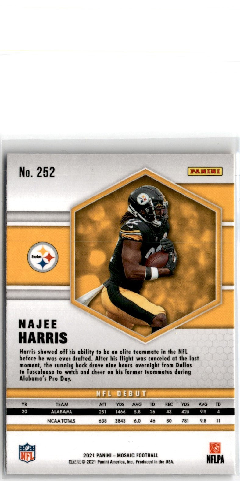 2021 Panini Mosaic Najee Harris