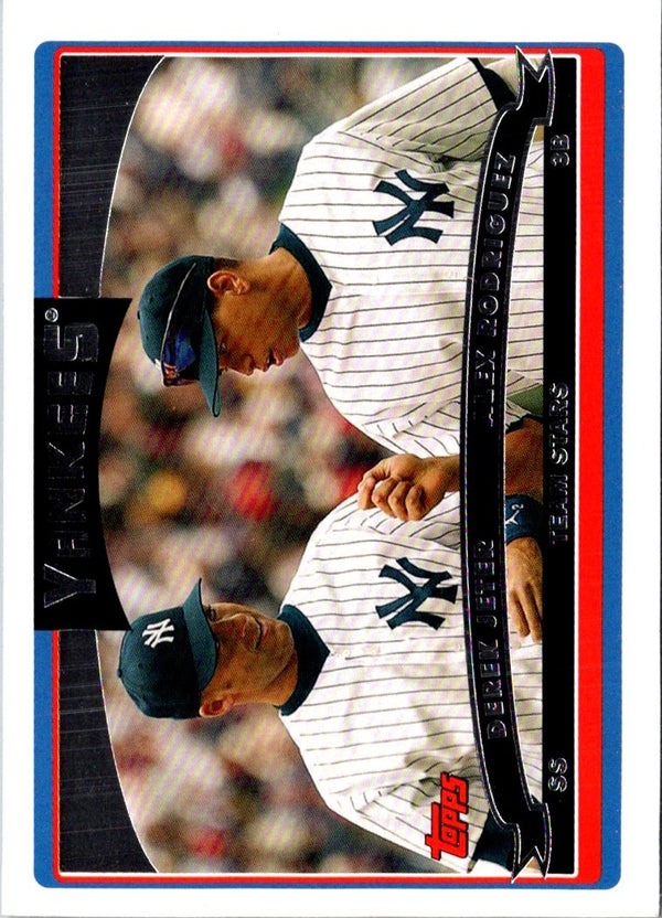 2006 Topps Derek Jeter/Alex Rodriguez #326