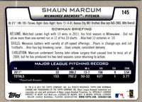 2012 Bowman Chrome Shaun Marcum #145