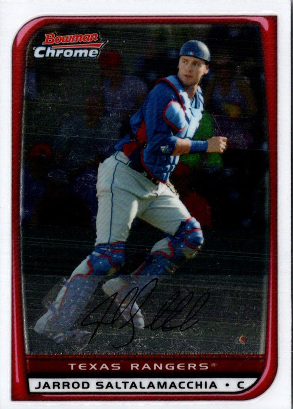 2008 Bowman Chrome Jarrod Saltalamacchia #179