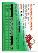 1992 Donruss The Rookies Rich Amaral