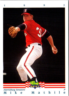 1992 Classic Mike Mathile #127