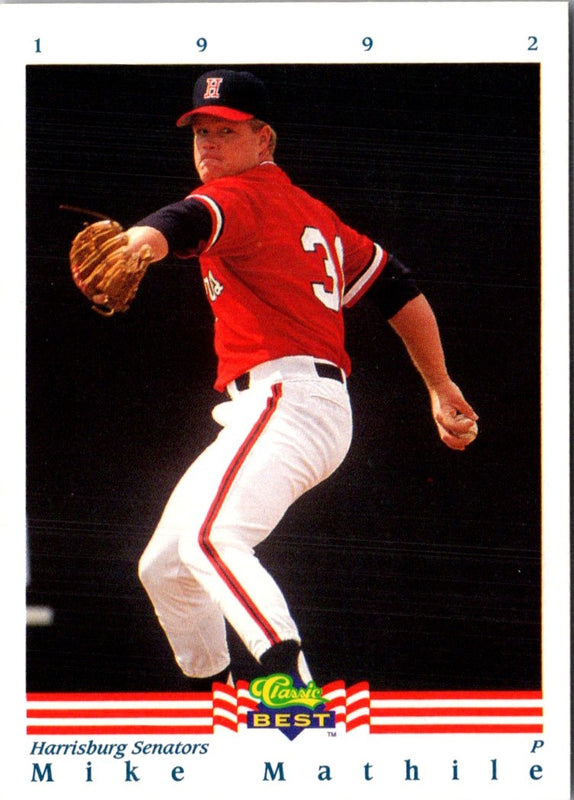1992 Classic Mike Mathile #127