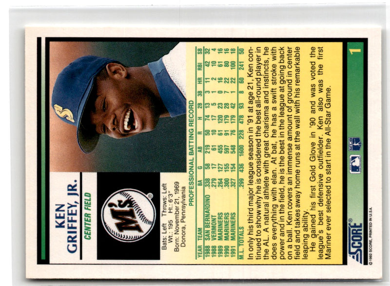 1991 Star Gold Ken Griffey Jr.