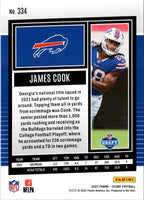 2022 Score James Cook #334 Rookie