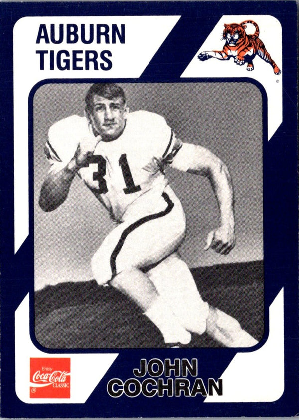 1989 Collegiate Collection Auburn Coke 580 John Cochran #571