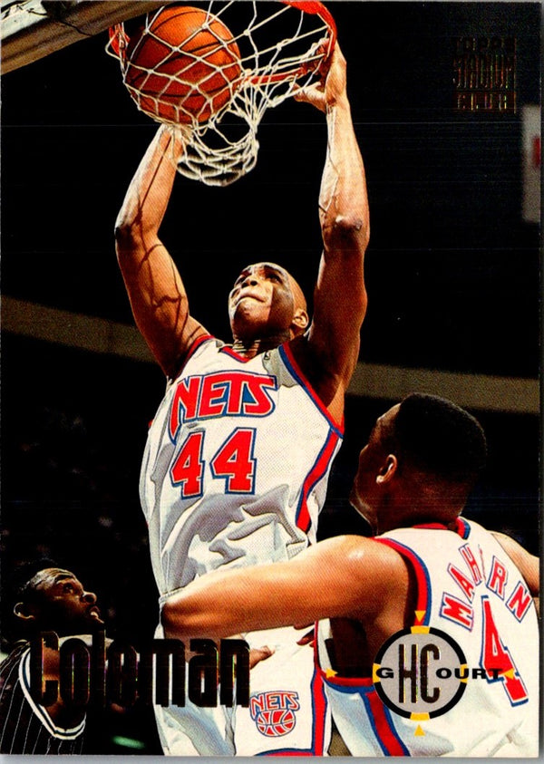 1993 Stadium Club Derrick Coleman #170