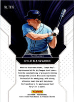 2023 Panini Prizm Three-Hole Kyle Manzardo #TH16