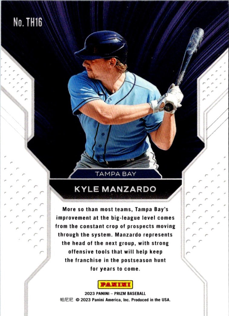 2023 Panini Prizm Three-Hole Kyle Manzardo