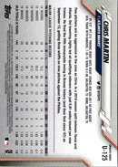 2020 Topps Update Royal Blue Chris Martin